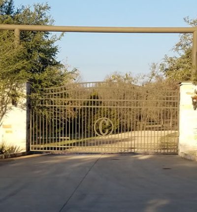 rustic ranch gate